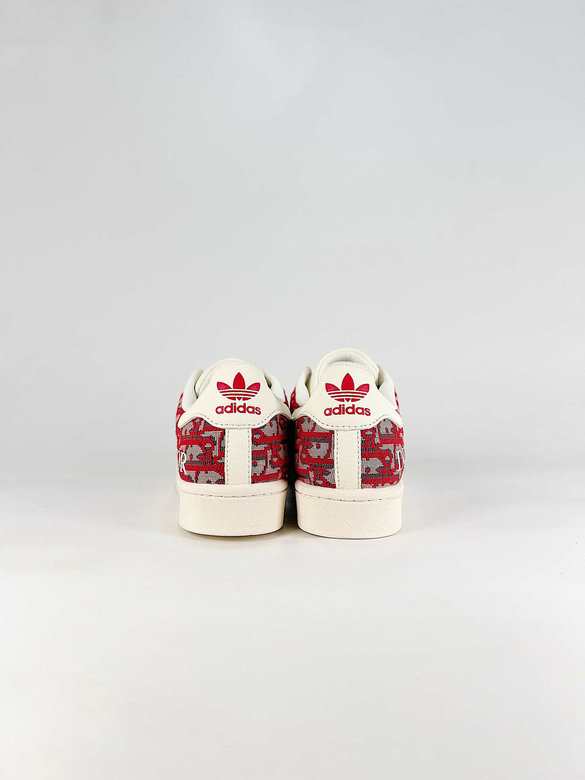 Adidas Superstar Dior Collab "Red White"-Adidas Women's Shoe Sale / Men's Shoe Sale