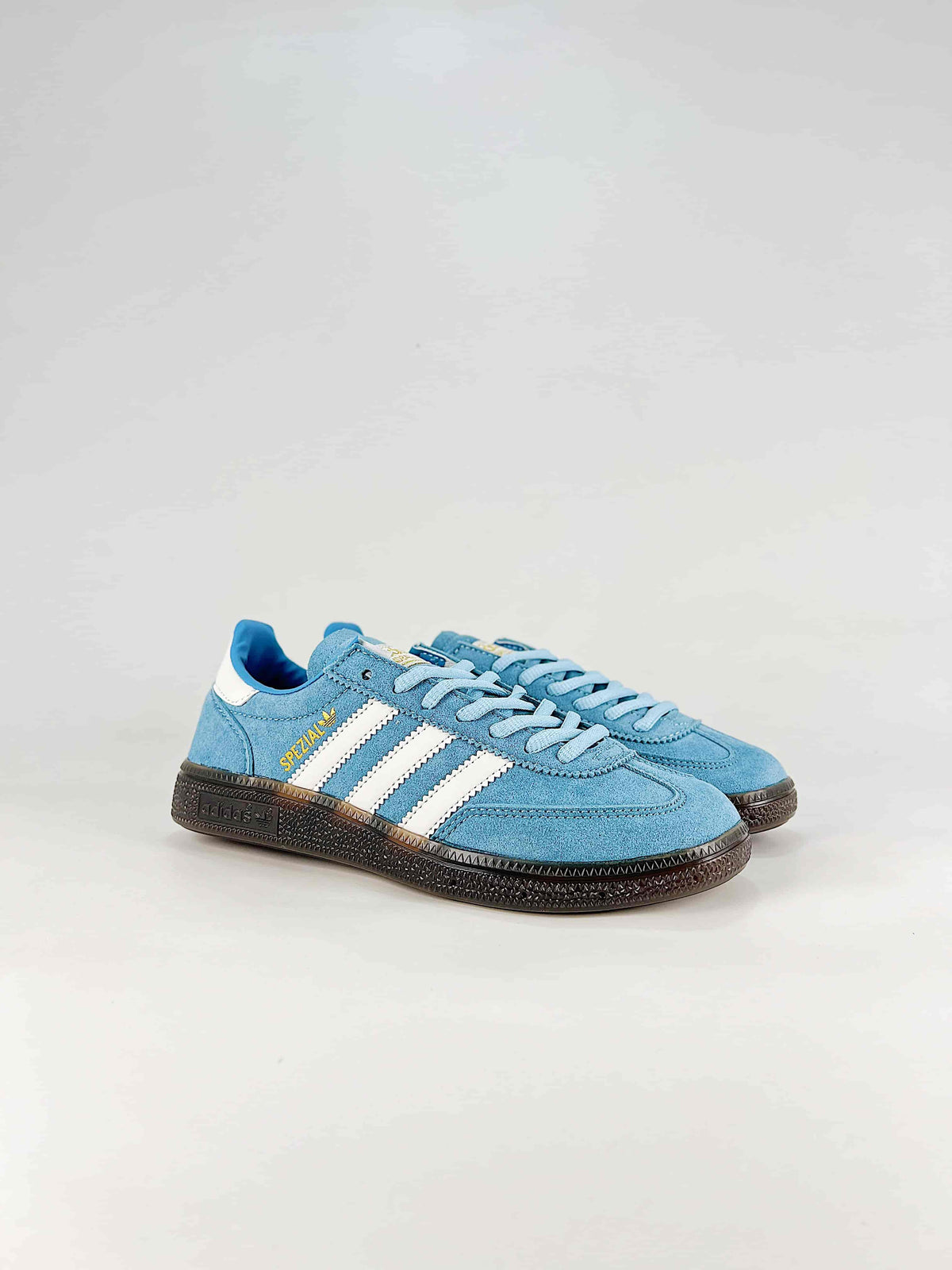 Adidas Handball Spezial "Bright Blue White Gum" Sneakers-Adidas Women's Shoe Sale / Men's Shoe Sale