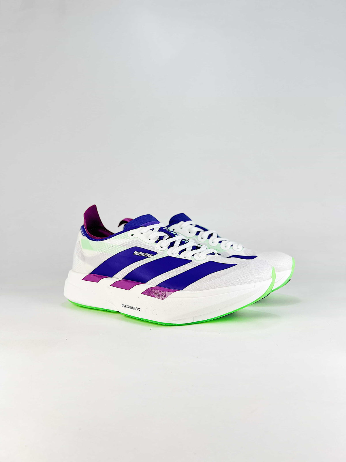 adidas Adizero Adios Pro 4 "White Blue Purple"-Classic sneakers，Adidas Women's Shoe Sale / Men's Shoe Sale