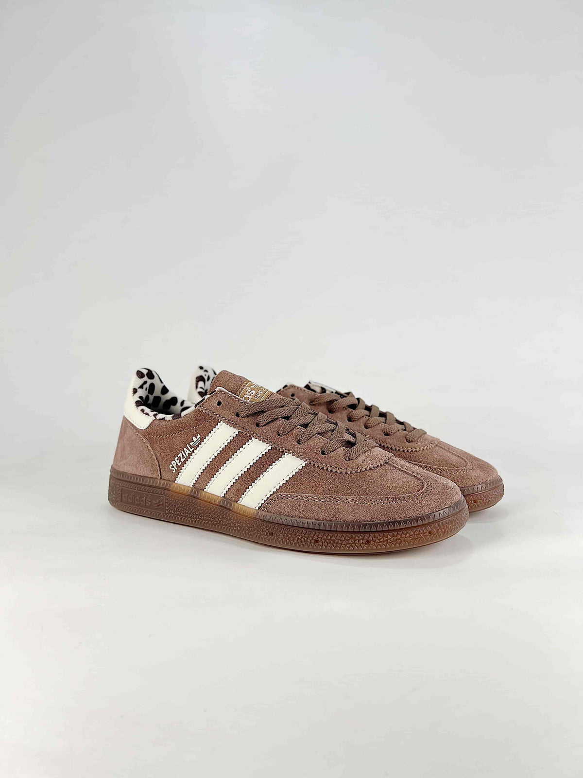Adidas Originals Handball Spezial "Brown Leopard Gum" Sneakers-Adidas Women's Shoe Sale / Men's Shoe Sale