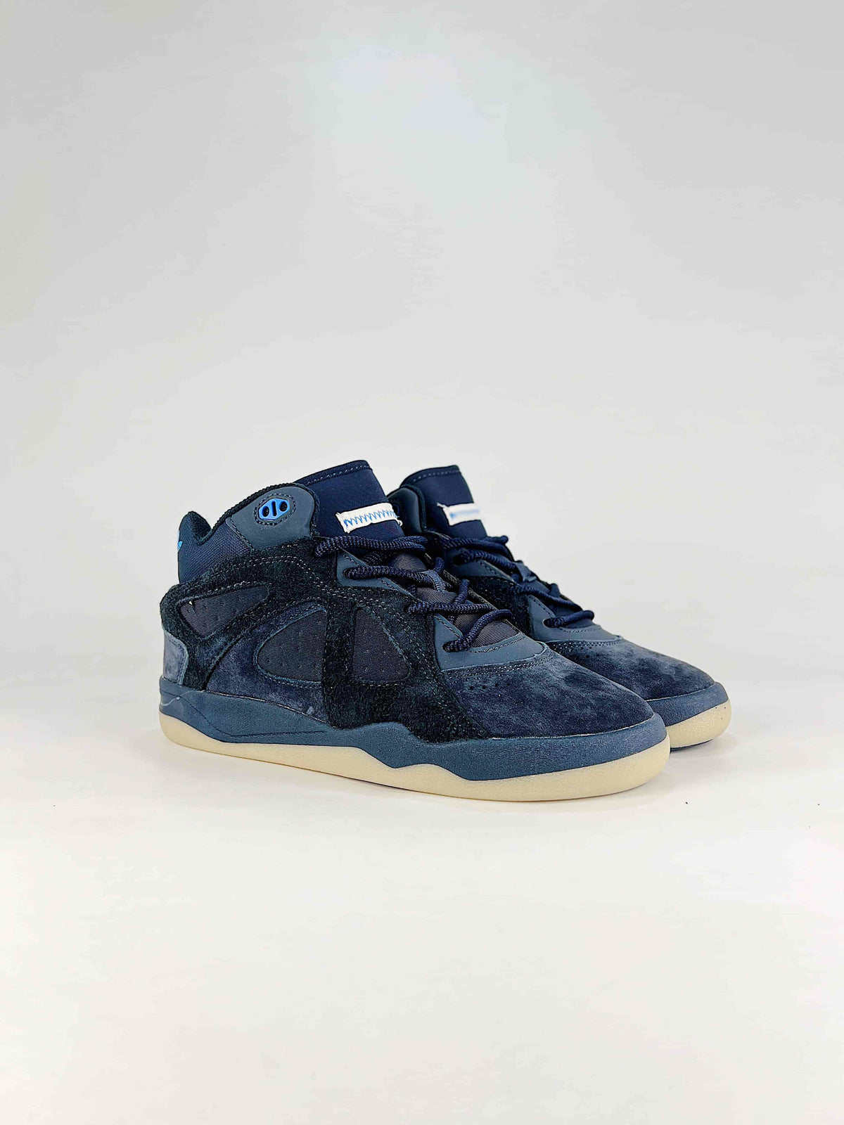 Adidas x Bad Bunny Forum Mid "Navy Blue Bright Blue Gum"-Classic sneakers，Adidas Women's Shoe Sale / Men's Shoe Sale