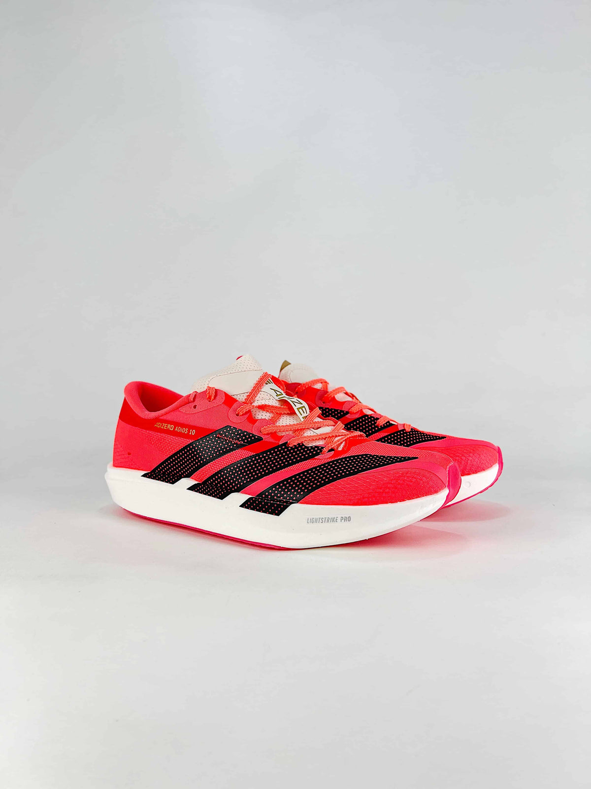 Adidas Adizero Adios 10 "Bright Red"-Classic sneakers，Adidas Women's Shoe Sale / Men's Shoe Sale