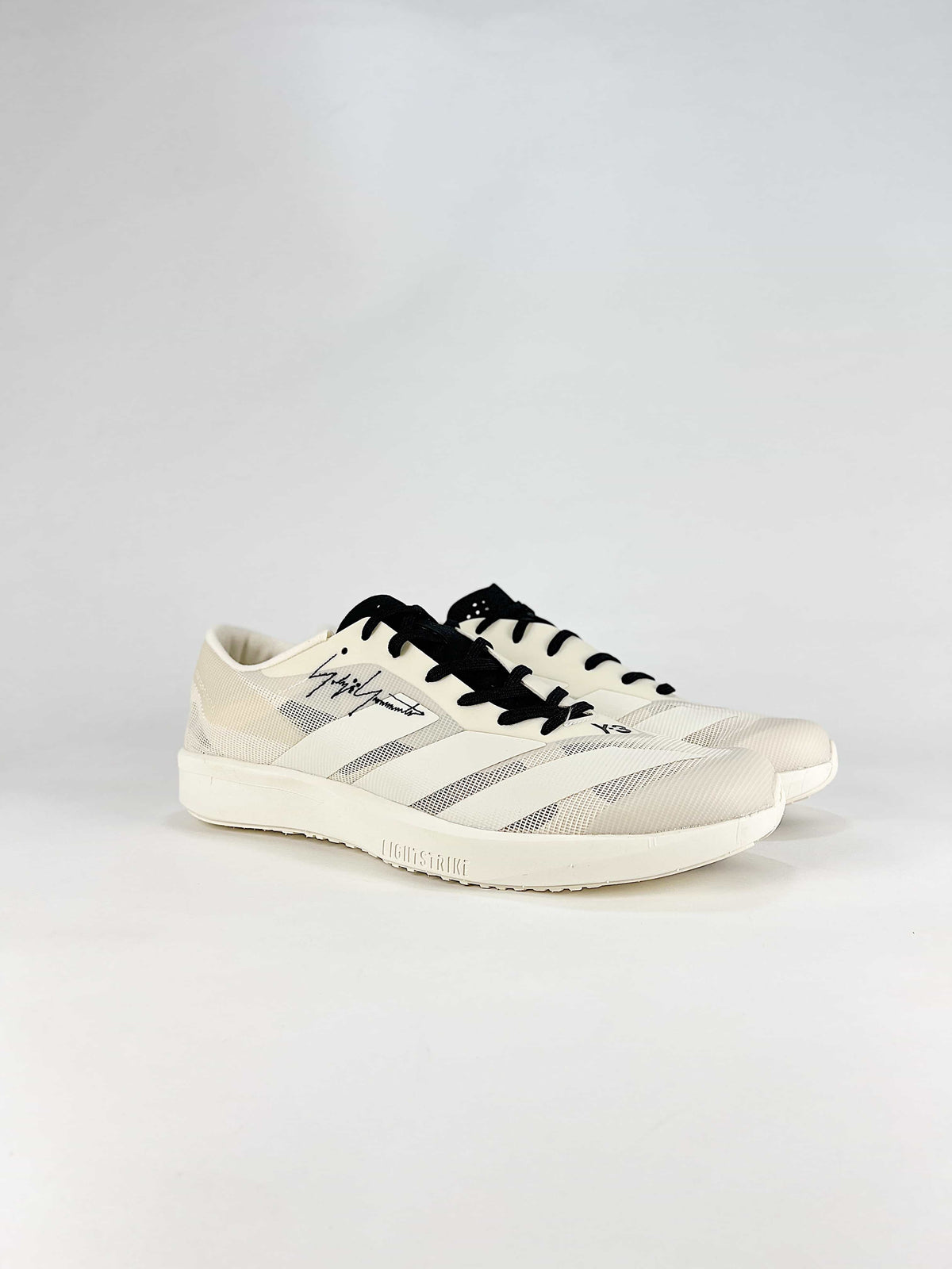 Y-3 Adizero Adios Pro Running Shoes "Off White"-Adidas Women's Shoe Sale / Men's Shoe Sale