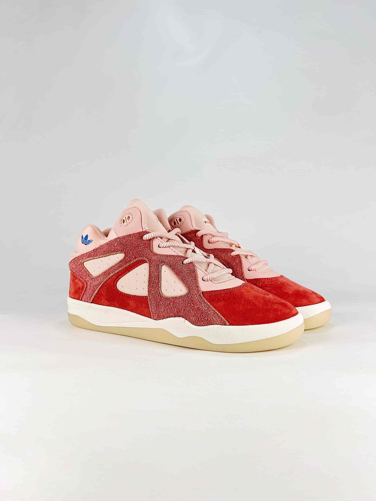 Adidas x Bad Bunny Forum Mid "Red Pink"-Classic sneakers，Adidas Women's Shoe Sale / Men's Shoe Sale
