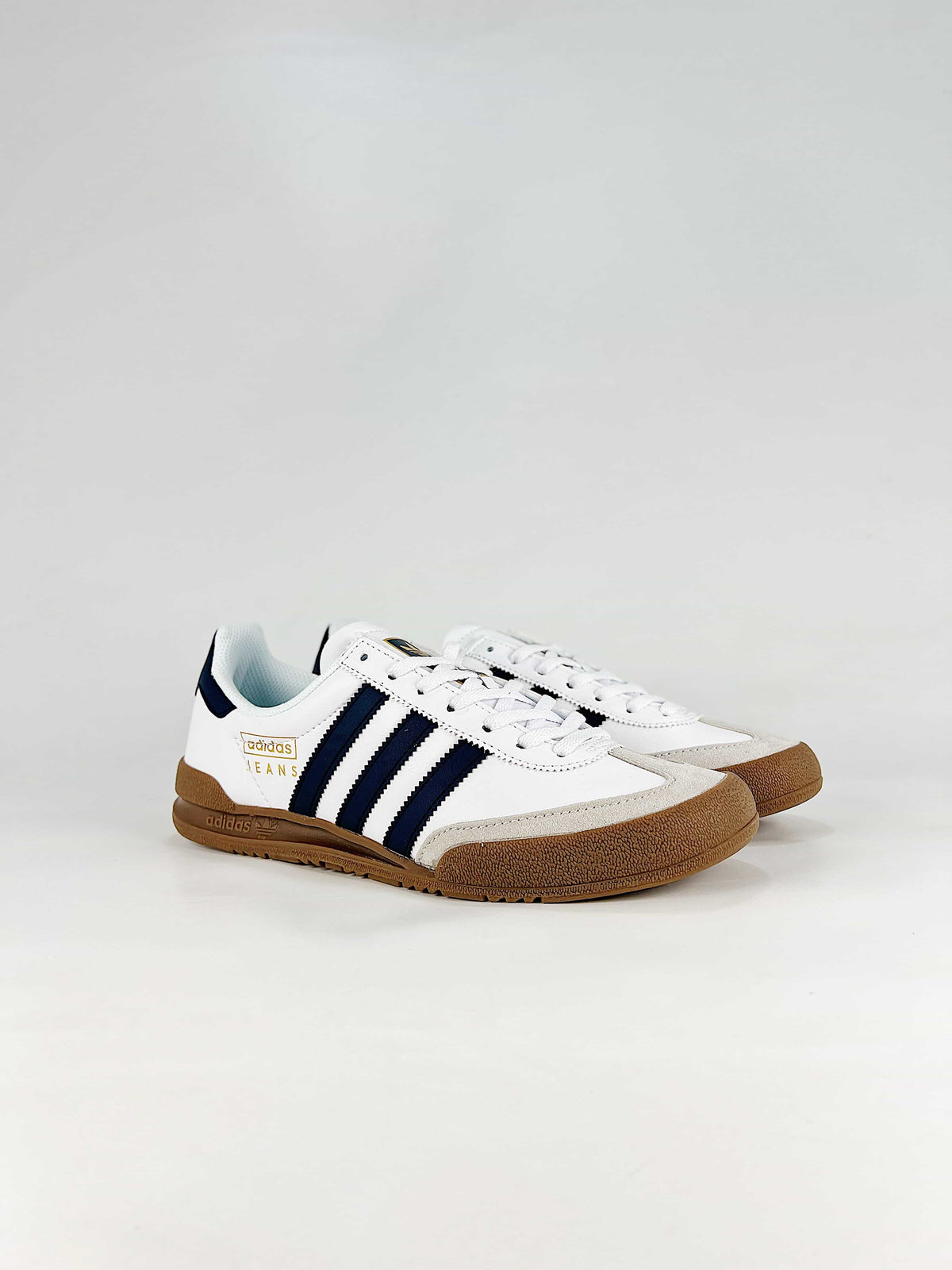Adidas Jeans "White Navy Blue Gum"-Adidas Women's Shoe Sale / Men's Shoe Sale