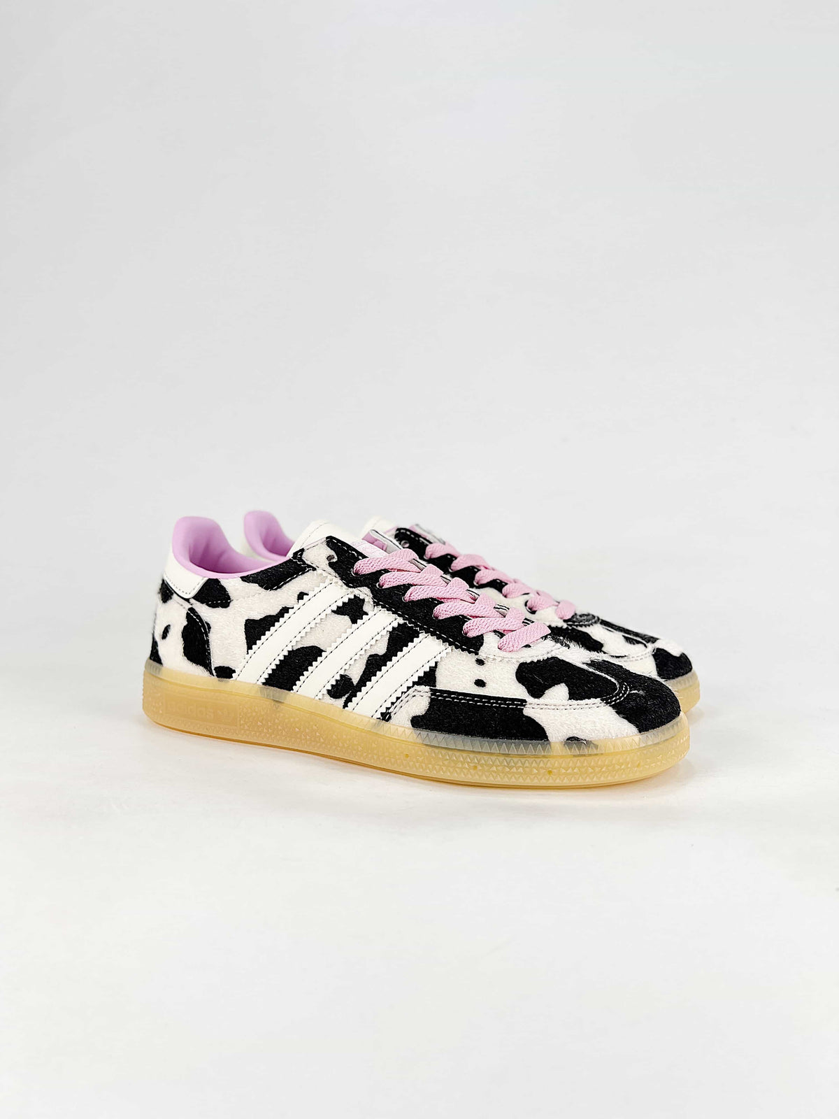 Adidas Originals Handball Spezial "Cow Print Pink Gum" Sneakers-Adidas Women's Shoe Sale / Men's Shoe Sale