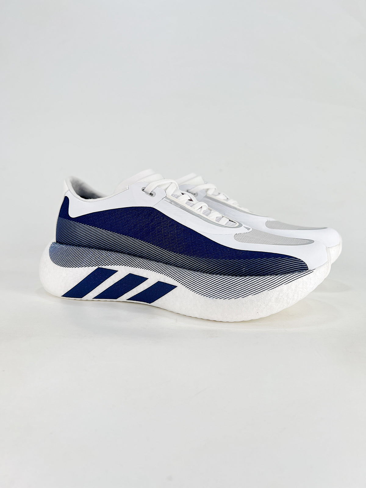 adidas Hyperboost Edge "White Navy" Unisex Running Shoes-Adidas Women's Shoe Sale / Men's Shoe Sale