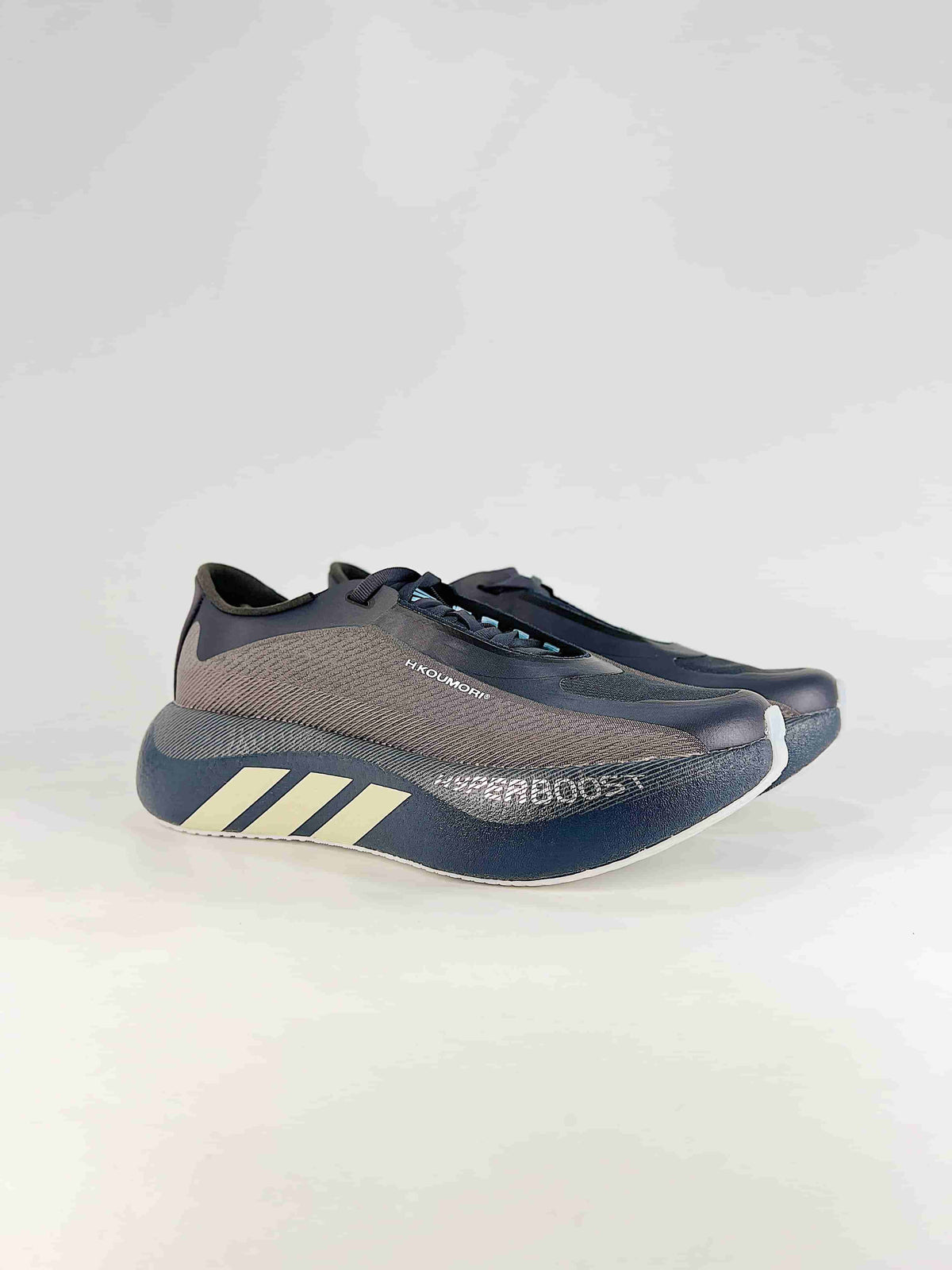 adidas Hyperboost Edge "Navy Grey Cream" Unisex Running Shoes-Adidas Women's Shoe Sale / Men's Shoe Sale