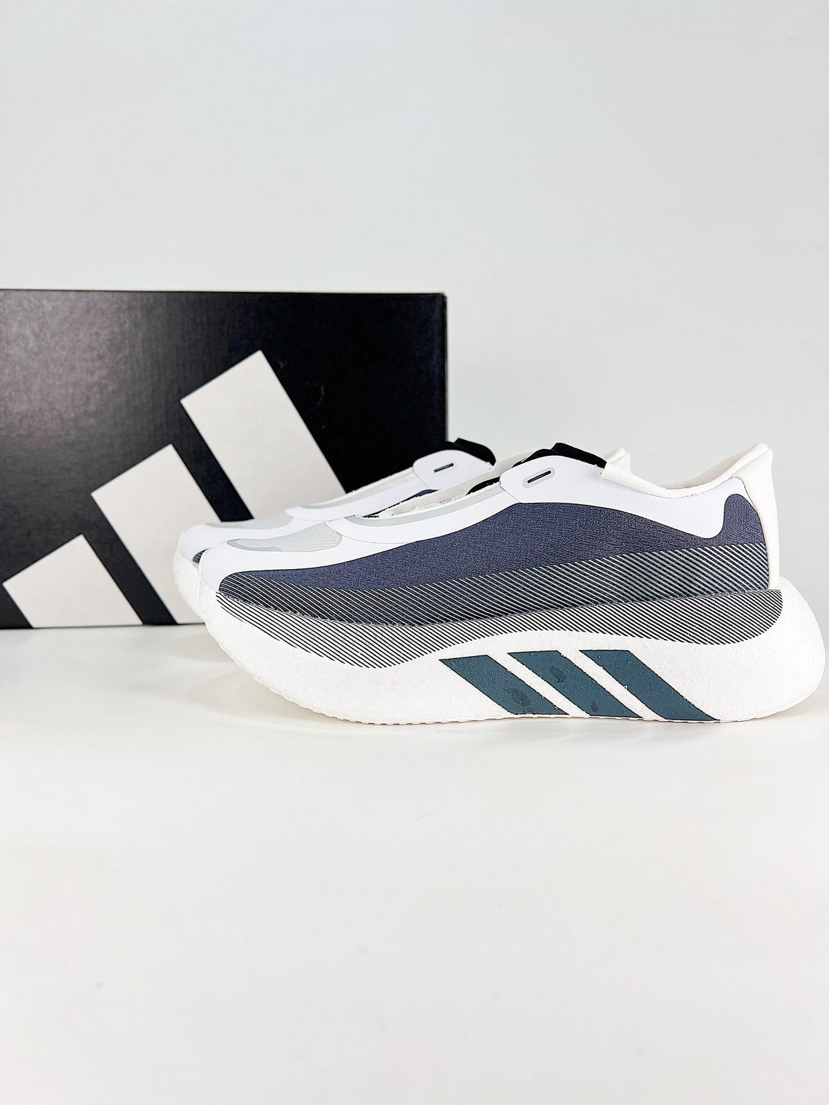 adidas Hyperboost Light "White Navy Teal" Unisex Running Shoes-Adidas Women's Shoe Sale / Men's Shoe Sale