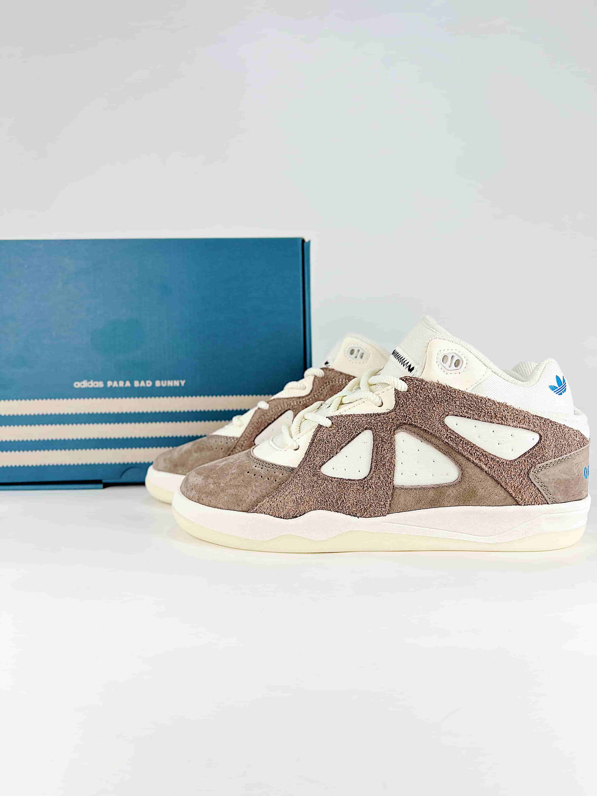 Adidas x Bad Bunny Forum Mid "Brown Off White"-Classic sneakers，Adidas Women's Shoe Sale / Men's Shoe Sale