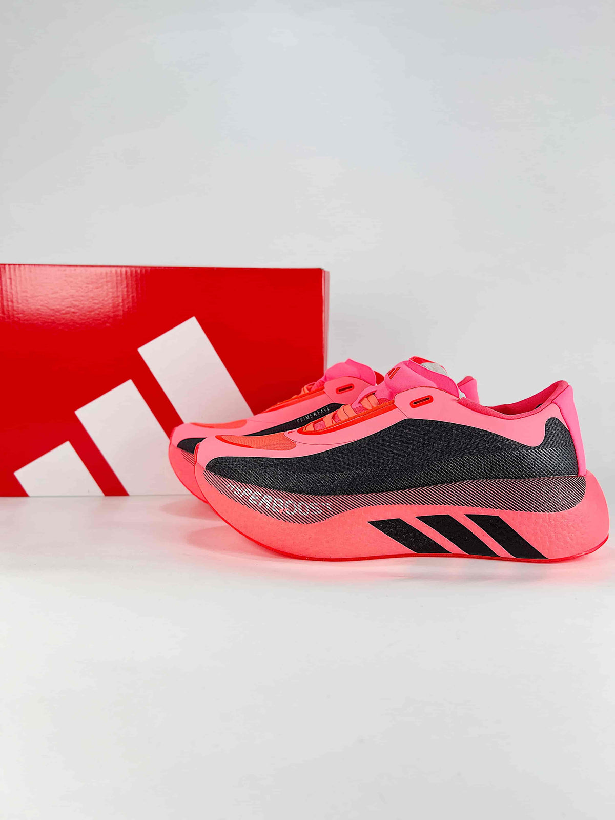 adidas Hyperboost Edge Sneakers – Neon Pink / Black-Adidas Women's Shoe Sale / Men's Shoe Sale