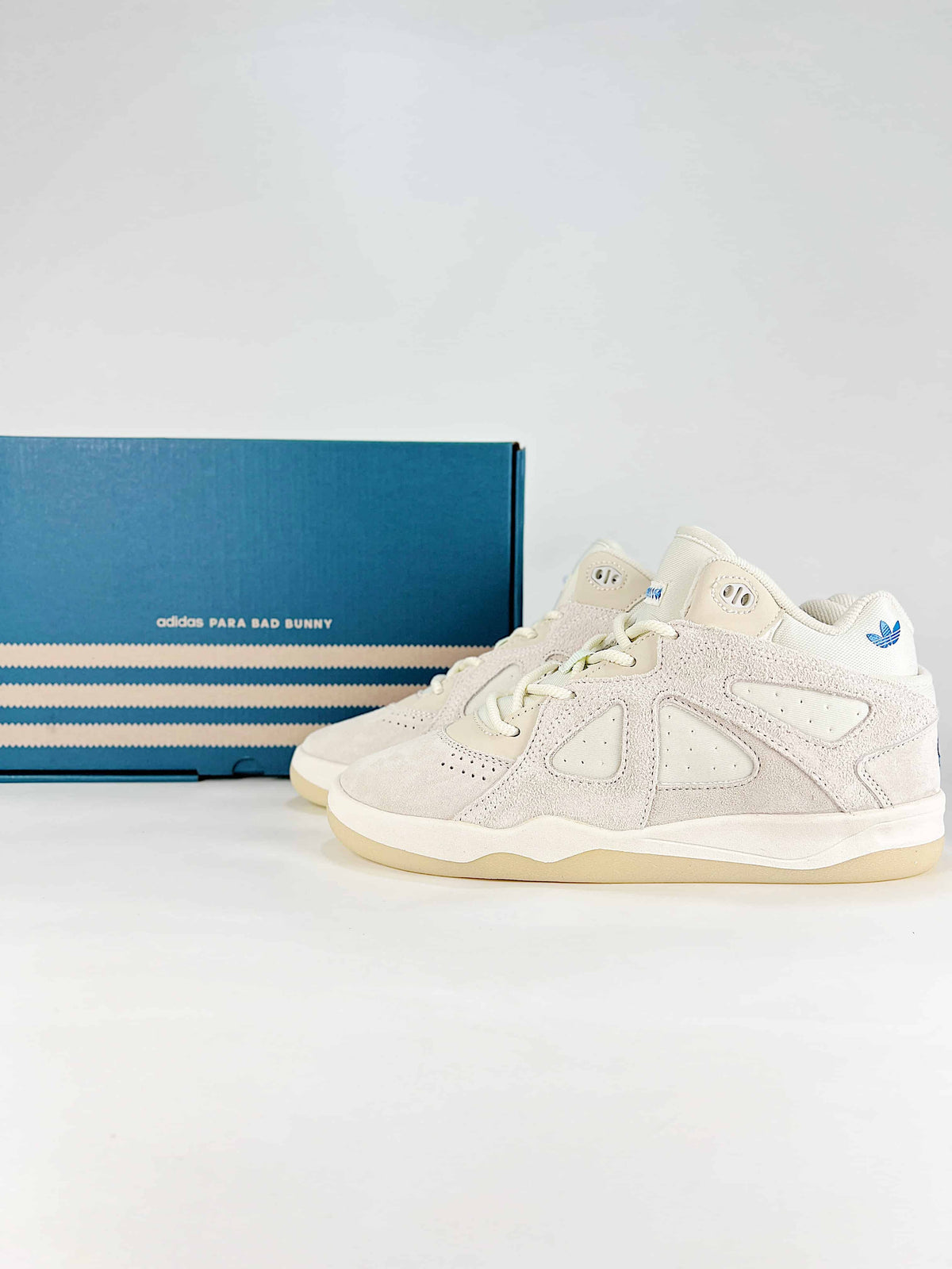 Adidas x Bad Bunny Forum Mid "Cream Off White"-Classic sneakers，Adidas Women's Shoe Sale / Men's Shoe Sale