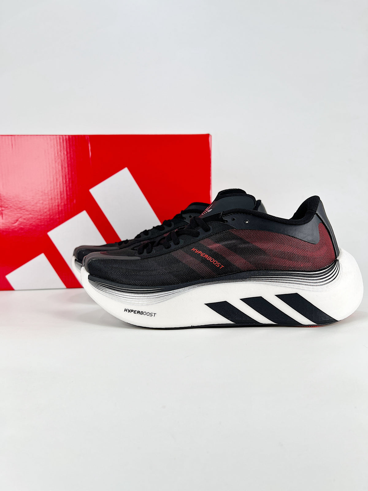 adidas Hyperboost "Black Red" Unisex Running Shoes-Adidas Women's Shoe Sale / Men's Shoe Sale