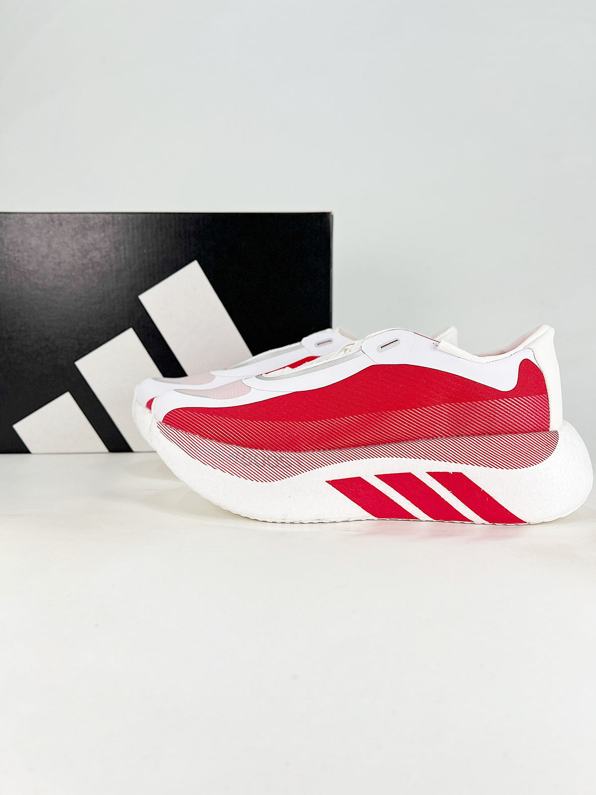 adidas Hyperboost Edge "White Red" Unisex Running Shoes-Adidas Women's Shoe Sale / Men's Shoe Sale